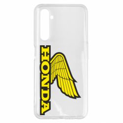 Чехол для Realme 6 Pro Honda Vintage Logo - PrintSalon