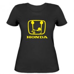 Женская футболка Honda - PrintSalon