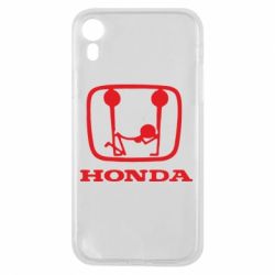 Чехол для iPhone XR Honda - PrintSalon