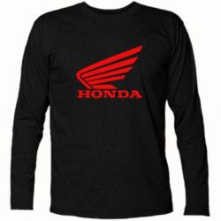 Футболка з довгим рукавом Honda - PrintSalon
