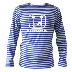 Тельняшка с длинным рукавом Honda - PrintSalon