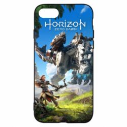 Чехол для iPhone 7 Horizon Zero Dawn Ela and mechanical dinosaur - PrintSalon