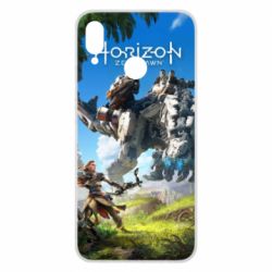 Чехол для Huawei P Smart Plus 2018 Horizon Zero Dawn Ela and mechanical dinosaur - PrintSalon