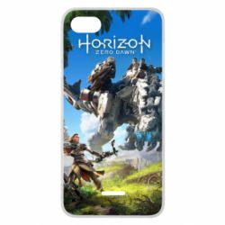 Чехол для Xiaomi Redmi 6A Horizon Zero Dawn Ela and mechanical dinosaur