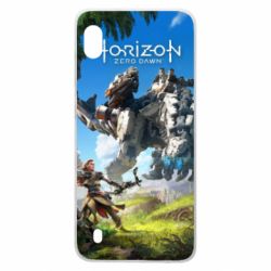 Чехол для Samsung A10 Horizon Zero Dawn Ela and mechanical dinosaur - PrintSalon