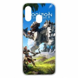 Чехол для Samsung A40 Horizon Zero Dawn Ela and mechanical dinosaur - PrintSalon