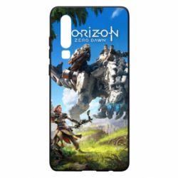 Чехол для Huawei P30 Horizon Zero Dawn Ela and mechanical dinosaur - PrintSalon