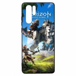 Чехол для Huawei P30 Pro Horizon Zero Dawn Ela and mechanical dinosaur - PrintSalon