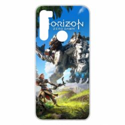 Чехол для Xiaomi Redmi Note 8 Horizon Zero Dawn Ela and mechanical dinosaur - PrintSalon