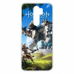 Чехол для Xiaomi Redmi Note 8 Pro Horizon Zero Dawn Ela and mechanical dinosaur - PrintSalon