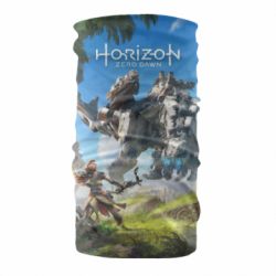 Бандана Horizon Zero Dawn Ela and mechanical dinosaur - PrintSalon