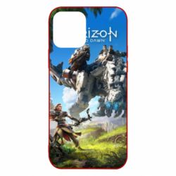 Чехол для iPhone 12 Pro Horizon Zero Dawn Ela and mechanical dinosaur - PrintSalon