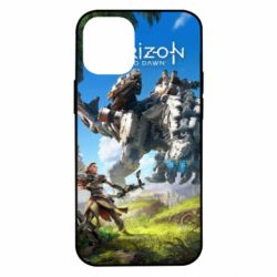 Чехол для iPhone 12 mini Horizon Zero Dawn Ela and mechanical dinosaur - PrintSalon