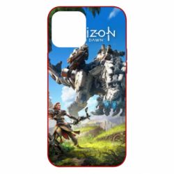 Чехол для iPhone 12 Pro Max Horizon Zero Dawn Ela and mechanical dinosaur - PrintSalon