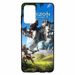 Чехол для Samsung A72 5G Horizon Zero Dawn Ela and mechanical dinosaur - PrintSalon