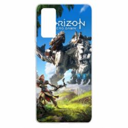 Чехол для Samsung S20 FE Horizon Zero Dawn Ela and mechanical dinosaur - PrintSalon