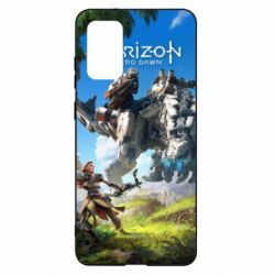 Чехол для Samsung S20+ Horizon Zero Dawn Ela and mechanical dinosaur - PrintSalon