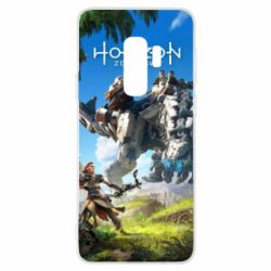 Чехол для Samsung S9+ Horizon Zero Dawn Ela and mechanical dinosaur - PrintSalon