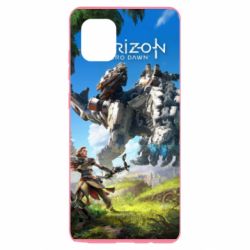 Чехол для Samsung Note 10 Lite Horizon Zero Dawn Ela and mechanical dinosaur - PrintSalon