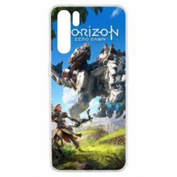 Чехол для Oppo A91/Reno3 Horizon Zero Dawn Ela and mechanical dinosaur - PrintSalon
