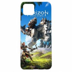 Чехол для Oppo A92s Horizon Zero Dawn Ela and mechanical dinosaur - PrintSalon