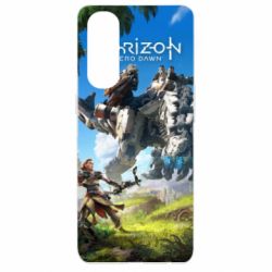 Чехол для Oppo Reno 4 Pro Horizon Zero Dawn Ela and mechanical dinosaur - PrintSalon