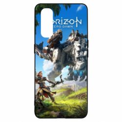 Чехол для Oppo Find X2 Horizon Zero Dawn Ela and mechanical dinosaur - PrintSalon