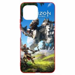 Чехол для Xiaomi Mi11 Lite Horizon Zero Dawn Ela and mechanical dinosaur - PrintSalon