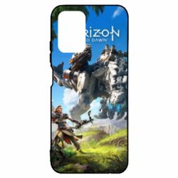 Чехол для Xiaomi Redmi Note 10 Horizon Zero Dawn Ela and mechanical dinosaur - PrintSalon