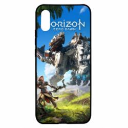 Чехол для Xiaomi Redmi 9a Horizon Zero Dawn Ela and mechanical dinosaur - PrintSalon
