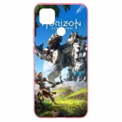Чехол для Xiaomi Redmi 9c Horizon Zero Dawn Ela and mechanical dinosaur - PrintSalon