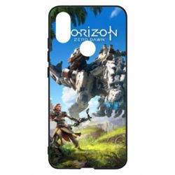 Чехол для Xiaomi Mi A2 Horizon Zero Dawn Ela and mechanical dinosaur - PrintSalon
