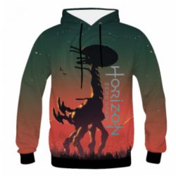 Мужское 3D худи Horizon Zero Dawn game - PrintSalon