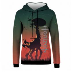 Женское 3D худи Horizon Zero Dawn game - PrintSalon
