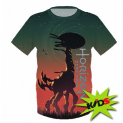 Детская 3D футболка Horizon Zero Dawn game - PrintSalon