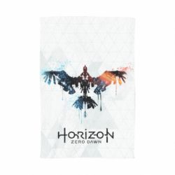 Полотенце с принтом Horizon Zero Dawn low poly - PrintSalon