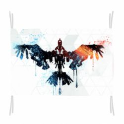 Флаг Horizon Zero Dawn low poly - PrintSalon