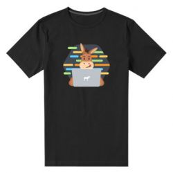 Мужская футболка премиум Horse hacker