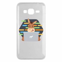 Чехол для Samsung J3 2016 Horse hacker - PrintSalon