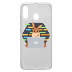 Чехол для Samsung A30 Horse hacker - PrintSalon