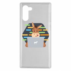 Чехол для Samsung Note 10 Horse hacker - PrintSalon
