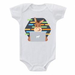 Детский бодик Horse hacker - PrintSalon