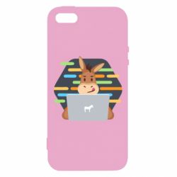 Чехол для iPhone5/5S/SE Horse hacker - PrintSalon