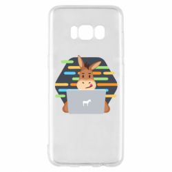 Чехол для Samsung S8 Horse hacker - PrintSalon