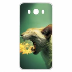 Чохол для Samsung J7 2016 Hot cat - PrintSalon