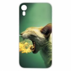 Чохол для iPhone XR Hot cat - PrintSalon