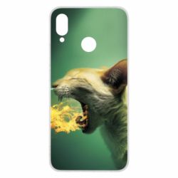 Чохол для Huawei P Smart Plus 2018 Hot cat - PrintSalon