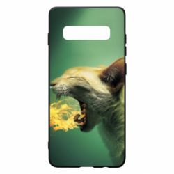 Чохол для Samsung S10+ Hot cat - PrintSalon