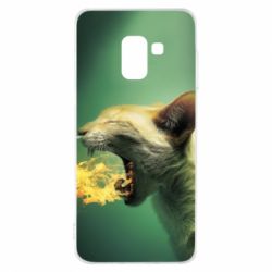 Чохол для Samsung A8 2018 Hot cat - PrintSalon
