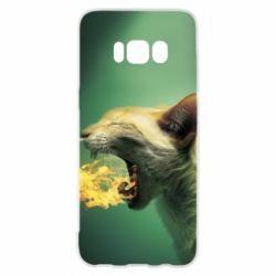 Чохол для Samsung S8 Hot cat - PrintSalon